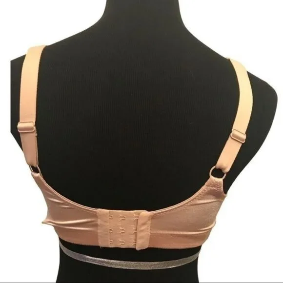 NWT AMOENA 2156 36C Kacy Wire Free Post Mastectomy Bra Soft Cup Nude NEW